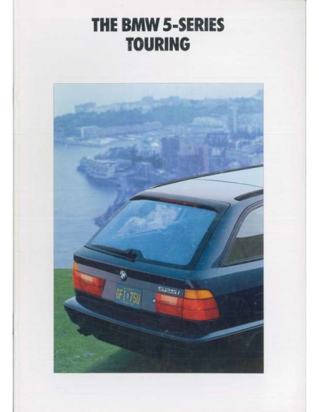 1992 BMW 5ER TOURING PROSPEKT ENGLISCH (USA)