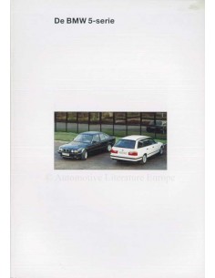 1993 BMW 5 SERIES TOURING & SALOON BROCHURE DUTCH