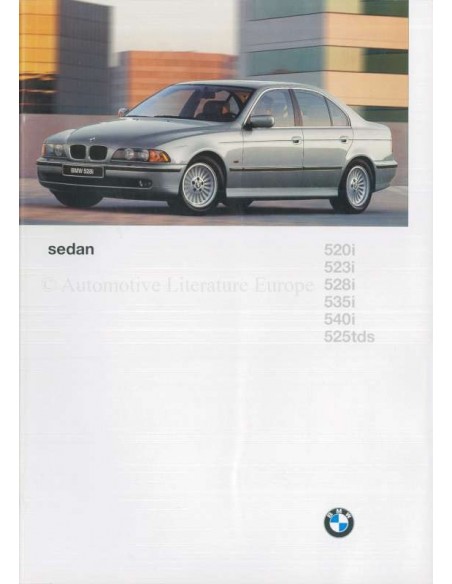1996 BMW 5ER LIMOUSINE PROSPEKT NIEDERLÄNDISCH