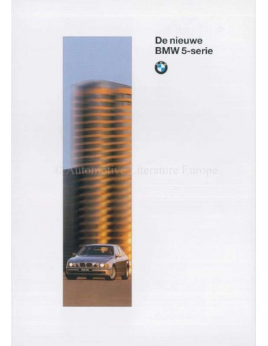 1995 BMW 5ER PROSPEKT NIEDERLÄNDISCH