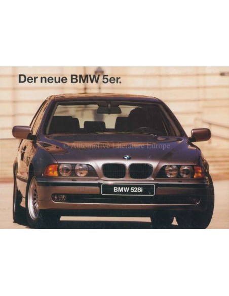 1995 BMW 5 SERIE BROCHURE DUITS