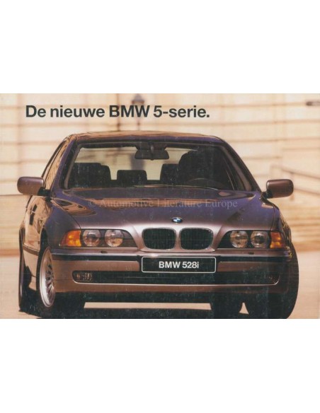 1995 BMW 5ER PROSPEKT NIEDERLÄNDISCH