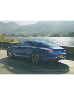 2018 BENTLEY CONTINENTAL GT BROCHURE ENGLISH 2