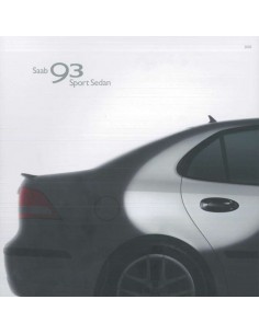 2003 SAAB 9-3 SPORT SEDAN BROCHURE ENGELS (USA)