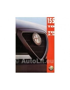1993 ALFA ROMEO 155 TD BROCHURE NEDERLANDS