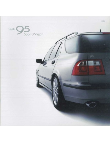 2002 SAAB 9-5 SPORTWAGON BROCHURE ENGLISH (USA)