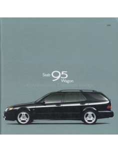 2001 SAAB 9-5 WAGON BROCHURE ENGLISH (USA)