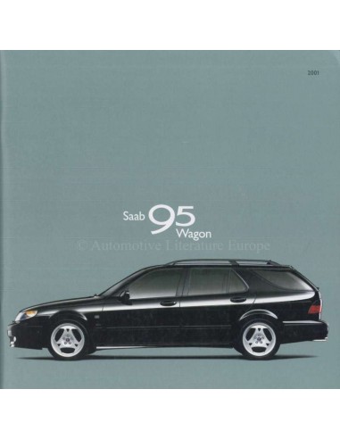 2001 SAAB 9-5 WAGON PROSPEKT ENGLISCH (USA)