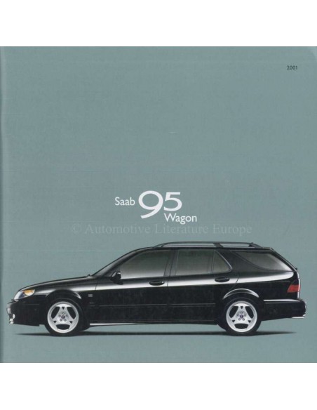 2001 SAAB 9-5 WAGON PROSPEKT ENGLISCH (USA)