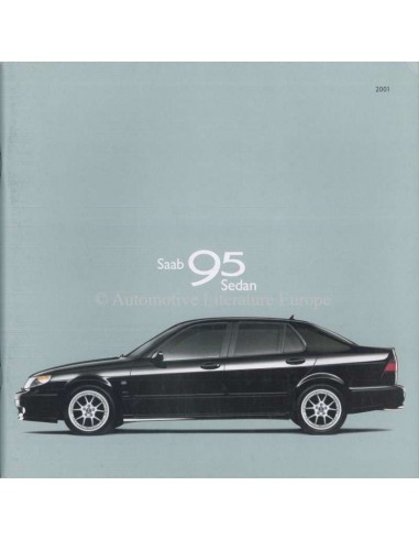 2001 SAAB 9-5 LIMOUSINE PROSPEKT ENGLISCH (USA)
