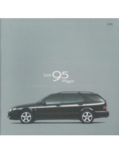 2000 SAAB 9-5 WAGON BROCHURE ENGLISH (USA)