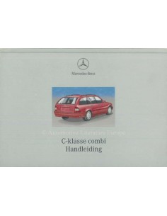 2000 MERCEDES BENZ C KLASSE COMBI INSTRUCTIEBOEKJE NEDERLANDS
