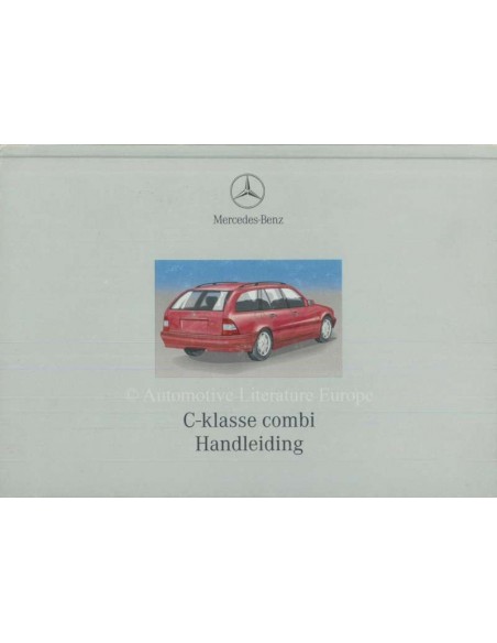 2000 MERCEDES BENZ C KLASSE COMBI INSTRUCTIEBOEKJE NEDERLANDS