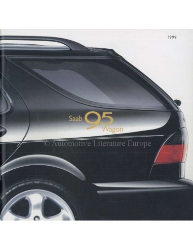 1999 SAAB 9-5 WAGON PROSPEKT ENGLISCH (USA)