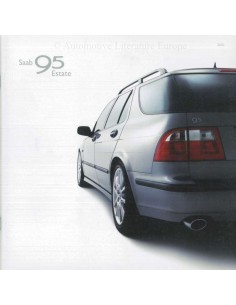 2002 SAAB 9-5 ESTATE PROSPEKT NIEDERLÄNDISCH