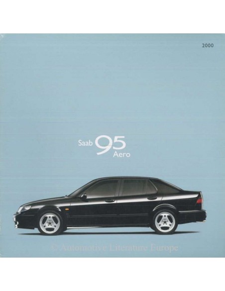 2000 SAAB AERO BROCHURE NEDERLANDS