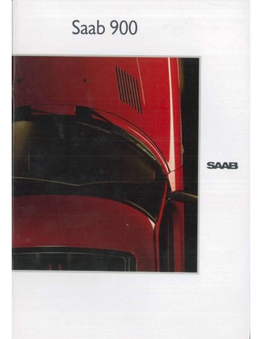 1990 SAAB 900 BROCHURE DUTCH