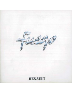 1980 RENAULT FUEGO BROCHURE NEDERLANDS