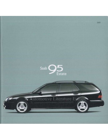 2001 SAAB 9-5 ESTATE BROCHURE DUTCH