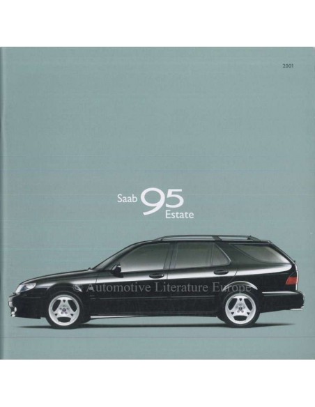 2001 SAAB 9-5 ESTATE PROSPEKT NIEDERLÄNDISCH