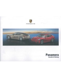 2011 PORSCHE PANAMERA GARANTIE & ONDERHOUD DUITS