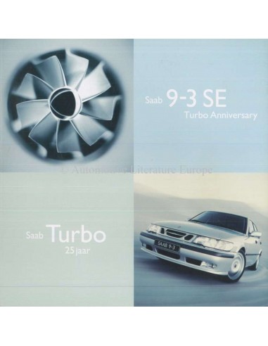2002 SAAB 9-3 SE BROCHURE DUTCH