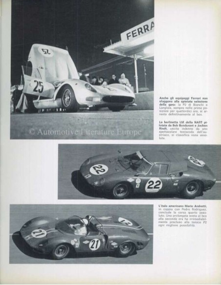 1966 FERRARI YEARBOOK ITALIAN