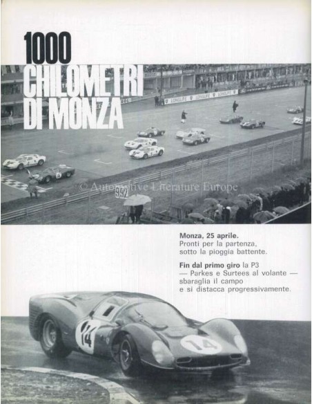 1966 FERRARI YEARBOOK ITALIAN