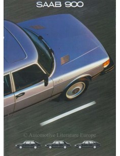 1981 SAAB 900 PROSPEKT NIEDERLÄNDISCH