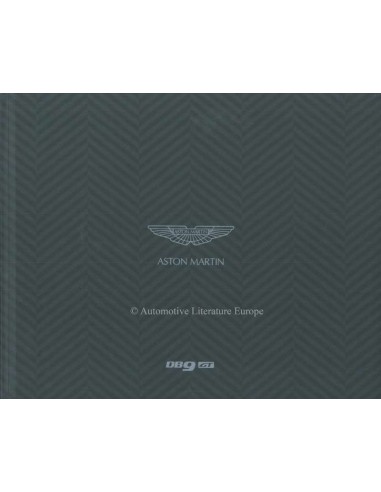 2015 ASTON MARTIN DB9 GT HARDCOVER PROSPEKT DEUTSCH