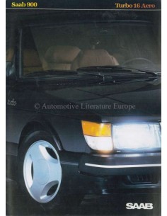 1984 SAAB 900 TURBO 16 AERO PROSPEKT NIEDERLÄNDISCH