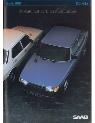 1984 SAAB 900 GL GLs BROCHURE NEDERLANDS