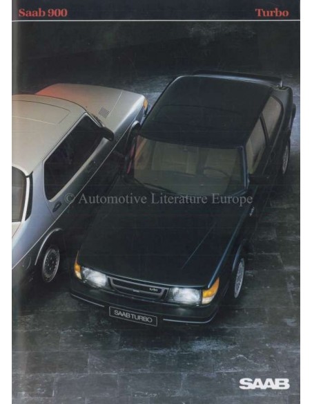 1984 SAAB 900 TURBO BROCHURE NEDERLANDS
