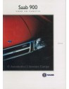 1991 SAAB 900 VORM EN FUNCTIE PROSPEKT NIEDERLÄNDISCH