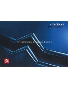 2006 CITROEN C4 INSTRUCTIEBOEKJE FRANS