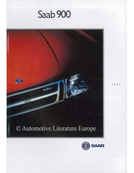 1993 SAAB 900 BROCHURE DUTCH
