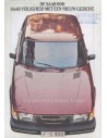 1980 SAAB 900 PROGRAMM PROSPEKT NIEDERLÄNDISCH