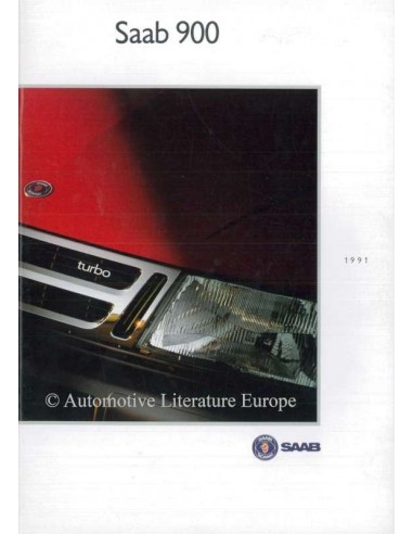 1991 SAAB 900 BROCHURE DUTCH