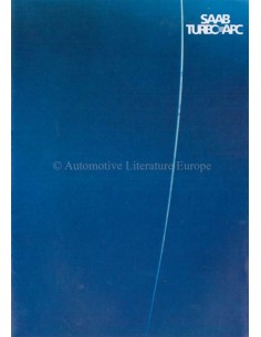 1983 SAAB 900 TURBO APC BROCHURE NEDERLANDS