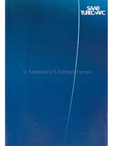 1983 SAAB 900 TURBO APC BROCHURE DUTCH
