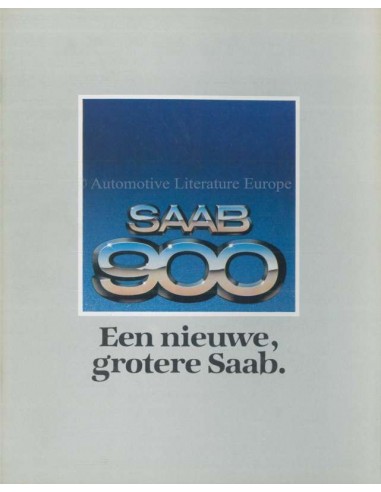 1979 SAAB 900 BROCHURE DUTCH