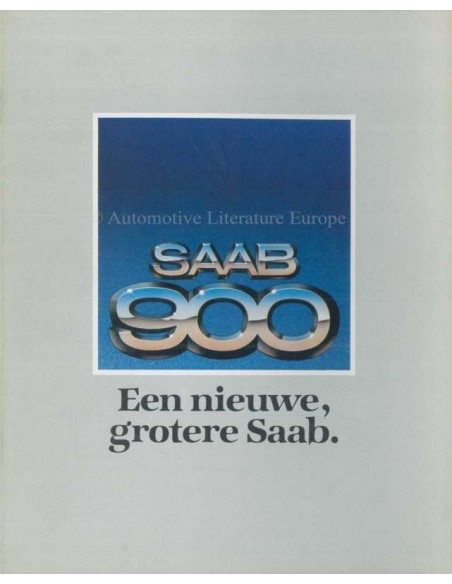 1979 SAAB 900 BROCHURE DUTCH
