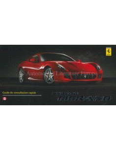 2006 FERRARI 599 GTB FIORANO VERKORTE INSTRUCTIEBOEKJE FRANS (CANADA EDITIE)