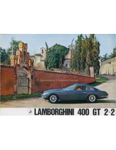 1966 LAMBORGHINI 400 GT 2+2 BROCHURE