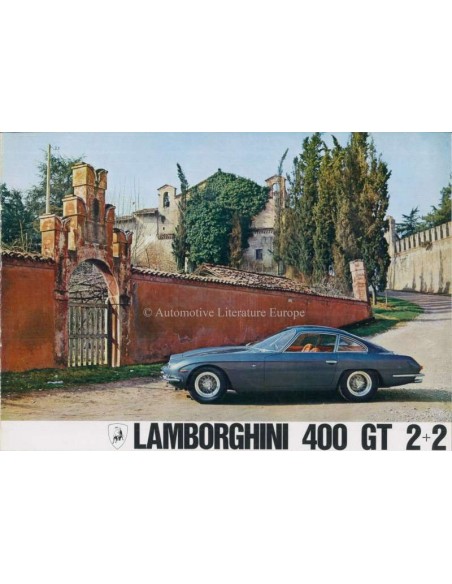 1966 LAMBORGHINI 400 GT 2+2 BROCHURE