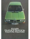 1975 BMW 5 SERIES BROCHURE FRENCH