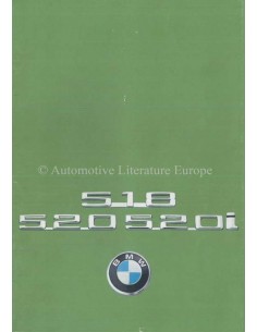1976 BMW 5ER PROSPEKT DEUTSCH