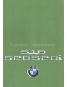 1976 BMW 5 SERIE BROCHURE DUITS