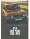 1976 BMW 5ER PROSPEKT NIEDERLÄNDISCH
