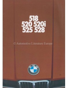 1977 BMW 5 SERIES BROCHURE GERMAN